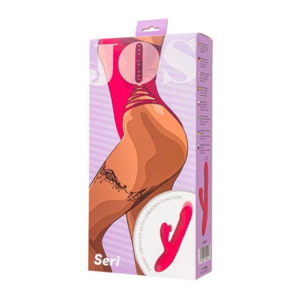 JOS Seri Thrusting Vibrator with Clitoral Stimulator - OSAS