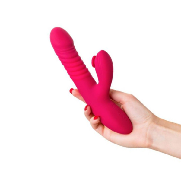 JOS Seri Thrusting Vibrator with Clitoral Stimulator - OSAS