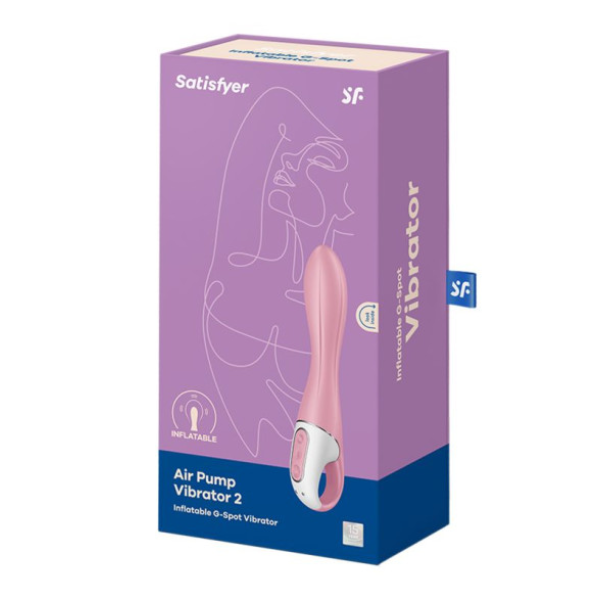 Satisfyer Air Pump Vibrator 2 Light Red - OSAS