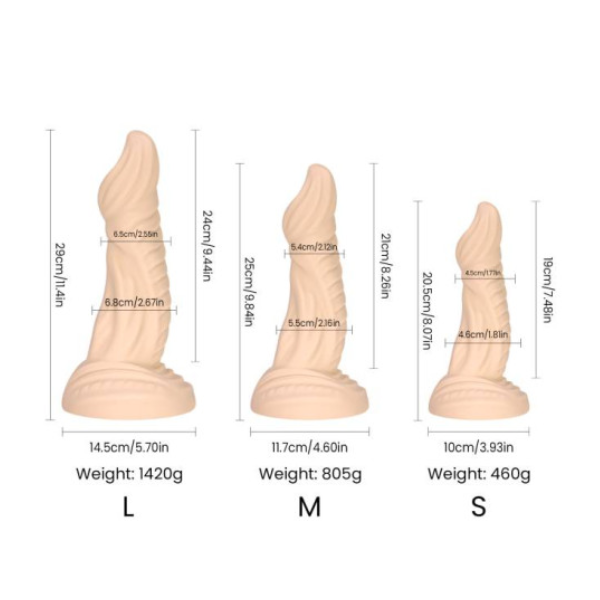 Sphinx Liquid Silicone Dildo Medium - OSAS