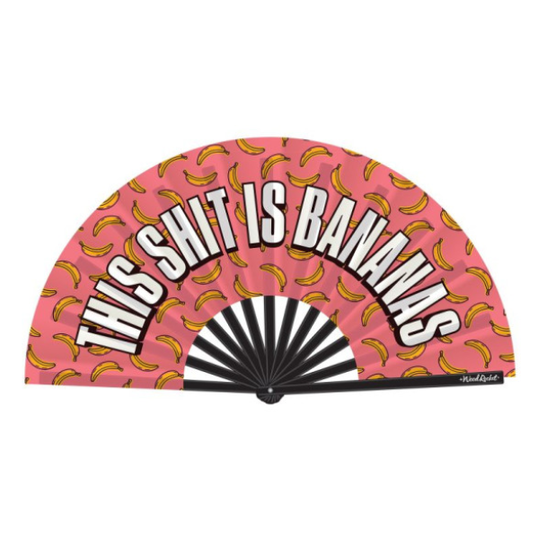 This Shit Is Bananas Folding Fan - OSAS