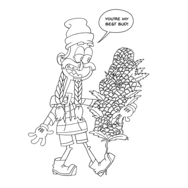 High AF Colouring Book - OSAS