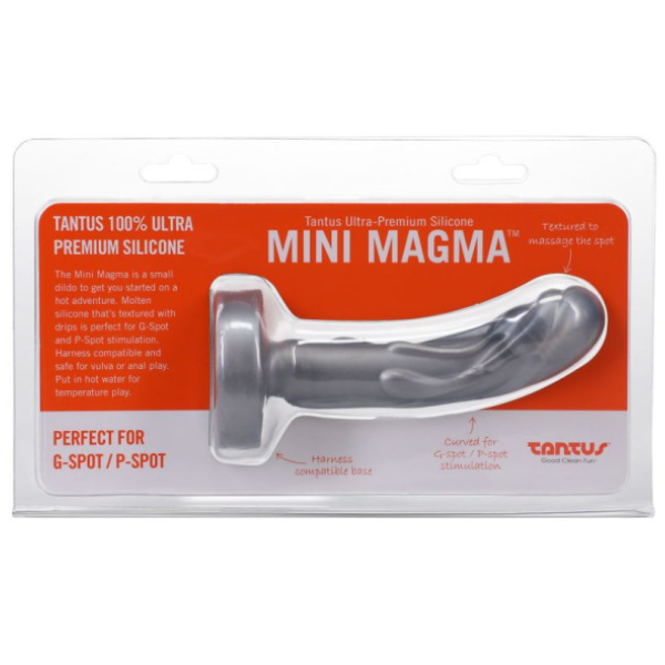 Mini Magma Dildo Silver - OSAS