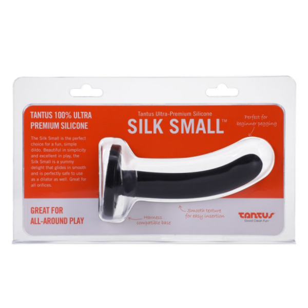 Silk Dildo Small Onyx - OSAS