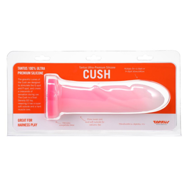 Cush Dual Density Dildo Rose Quartz - OSAS