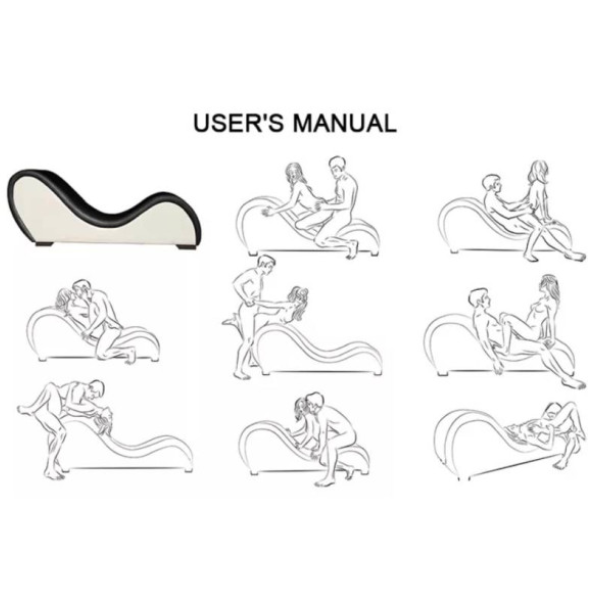 Kama Sutra Chaise Love Lounge White - OSAS