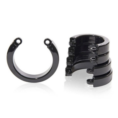 Cockcage U Ring No 2 Black - OSAS