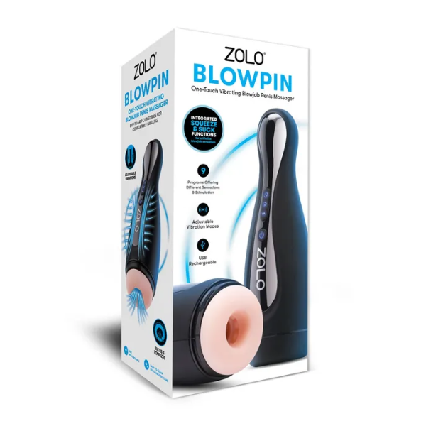 Zolo Blowpin Auto Sucking & Vibrating Stroker - OSAS