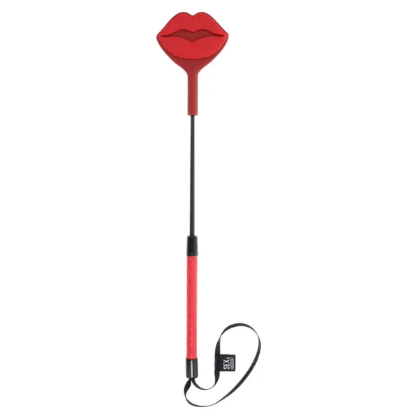 S&M Exs & Ohs Kiss Crop Red - OSAS