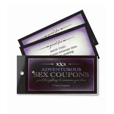 Adventurous Sex Coupons 15pk - OSAS