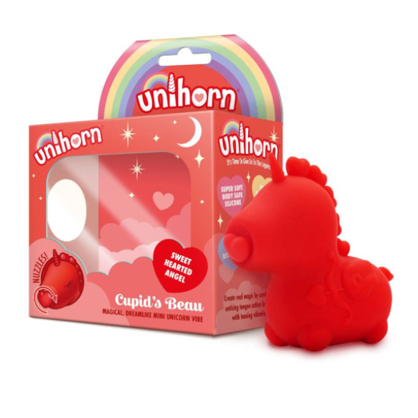 Unihorn Cupids Beau Nuzzling Nose Massager Red - OSAS
