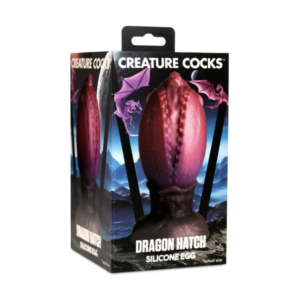 Creature Cocks Dragon Hatch Silicone Egg