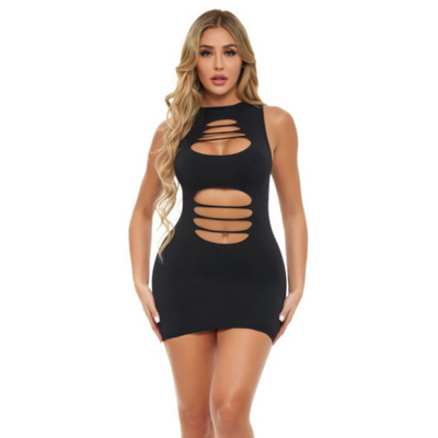 Cant Commit Dress Black - OSAS