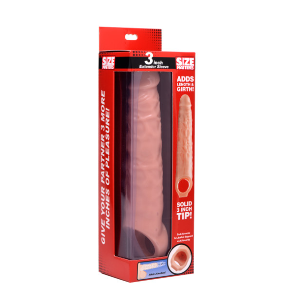 Size Matters 3'' Penis-Extender-Hülle in Hautfarbe