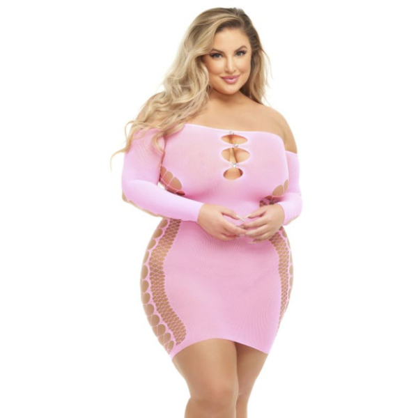 Diamond Drippin Dress Pink - OSAS
