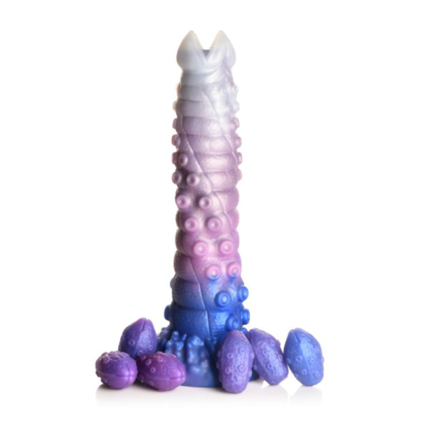 Tenta-Queen Ovipositor Silicone Dildo w Eggs
