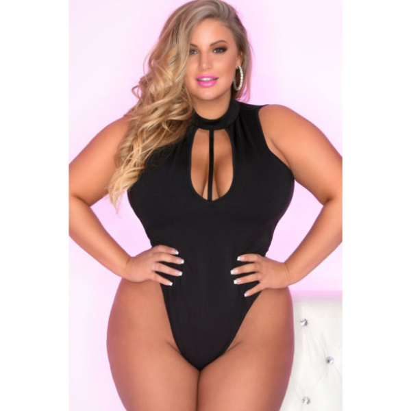 Taking Risks Choker Bodysuit - OSAS