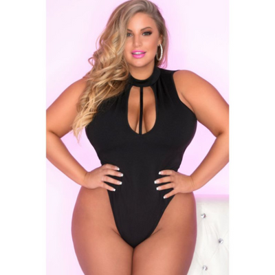 Taking Risks Choker Bodysuit - OSAS