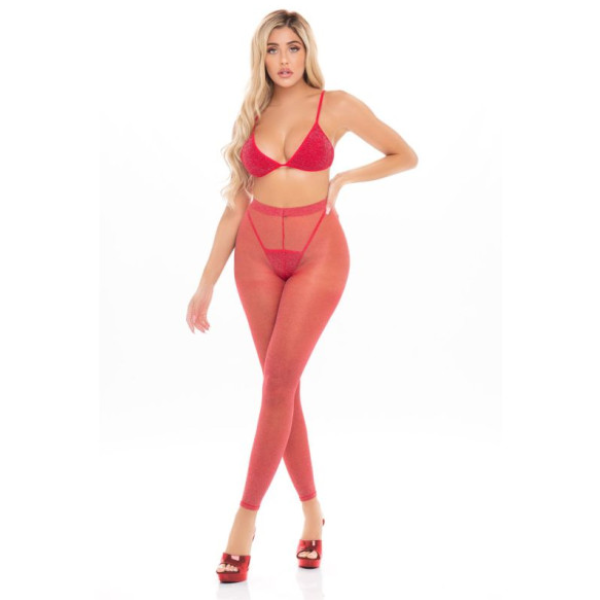 Tall Order 3pc Legging Set Red - OSAS