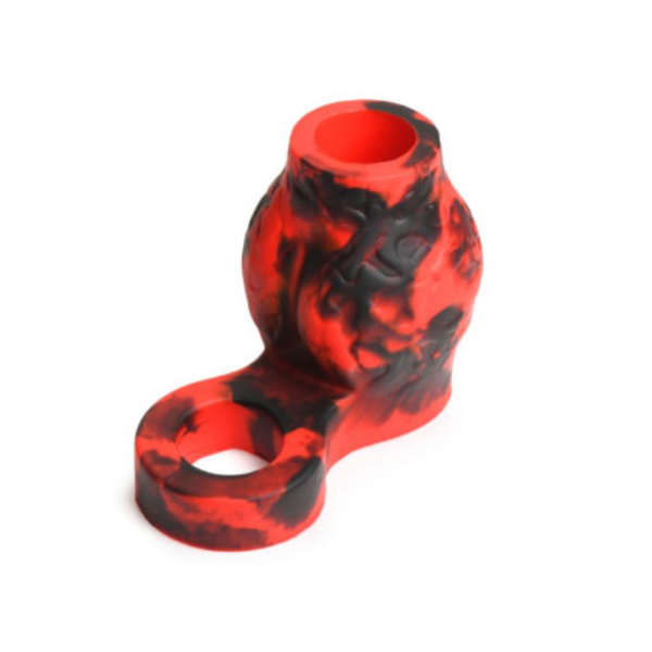Hell Hound Silicone Penis Sleeve & Ball Stretcher - OSAS