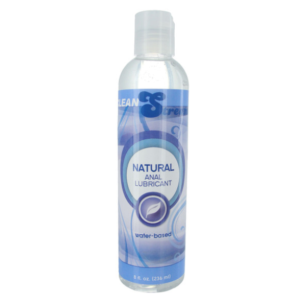 Natural Water Based Anal Lube 8oz - OSAS