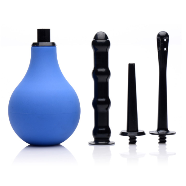 Premium One Way Valve Anal Douche Set - OSAS