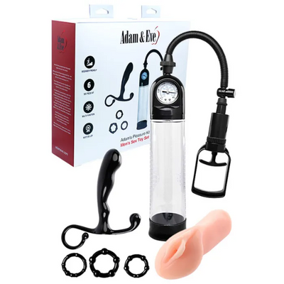 Adam & Eve Adams Pleasure Kit 6pc - OSAS