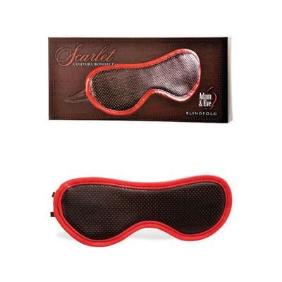 Adam & Eve Scarlet Couture Blindfold - OSAS