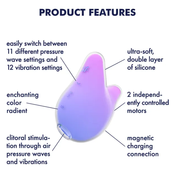 Satisfyer Mermaid Vibes Violet