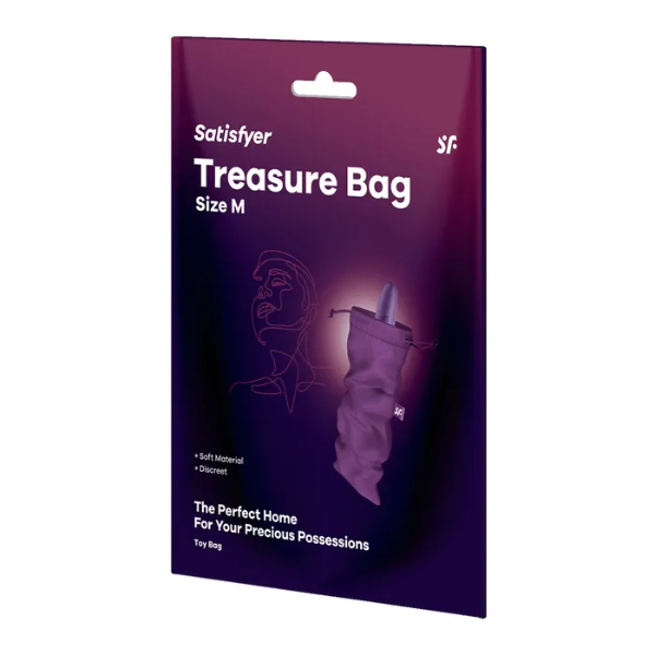 Satisfyer Treasure Bag Medium Violet - OSAS