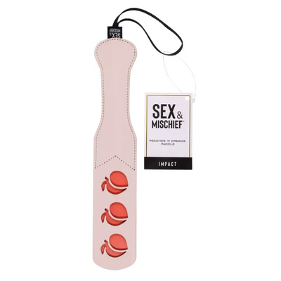 Sex & Mischief Peaches n CreaMe Impression Paddle - OSAS
