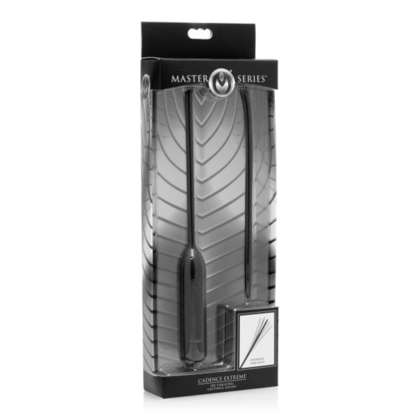 Master Series Cadence Extreme 10x Vibrating Urethral Sound - OSAS