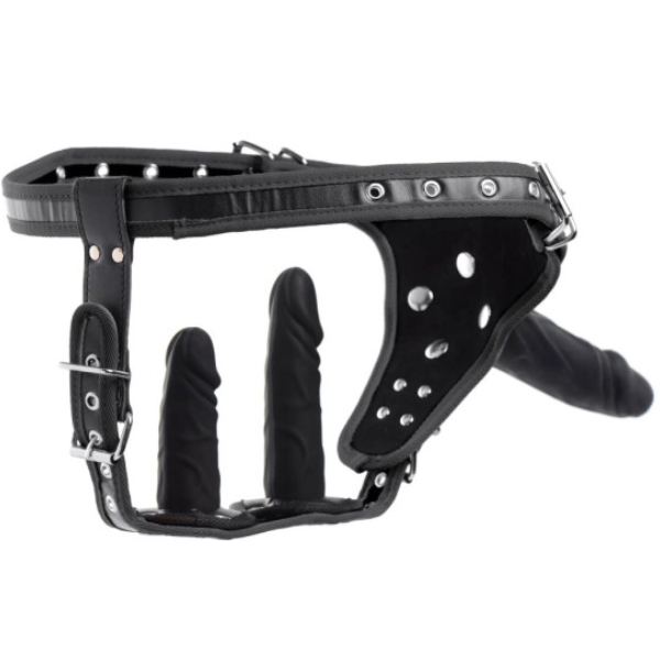 Double Penetration Strap On Harness