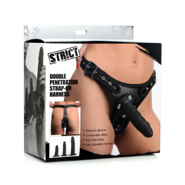 Double Penetration Strap On Harness