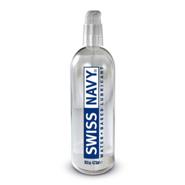 Swiss Navy Water Based Lubricant 16oz/473ml