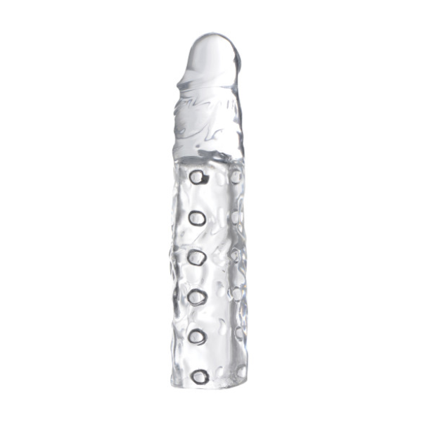 Size Matters 3in Clear Penis Enhancer Sleeve - OSAS