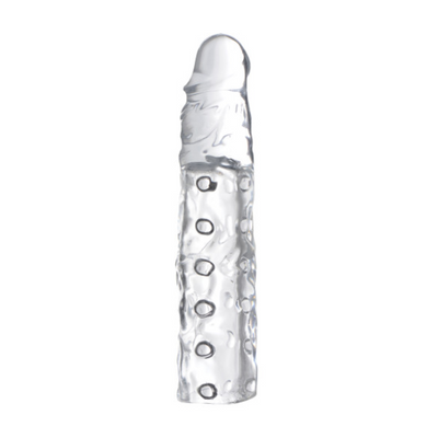 Size Matters 3in Clear Penis Enhancer Sleeve - OSAS