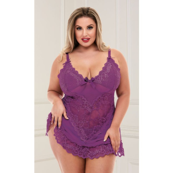 Mini Lace Chemise - OSAS