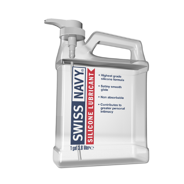 Swiss Navy Silicone Lubricant 1gal/3.8L - OSAS