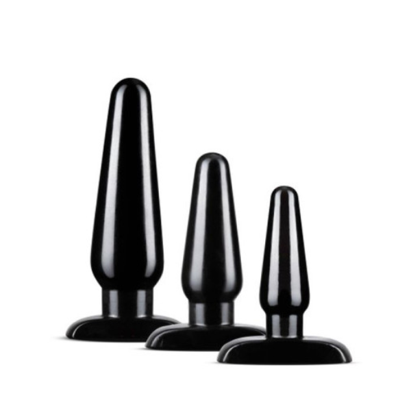 Anal Adventures 3 Pc Basic Plug Kit - OSAS