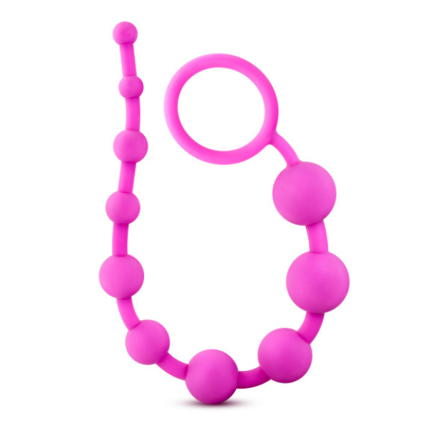 Luxe Silicone 10 Beads Pink - OSAS