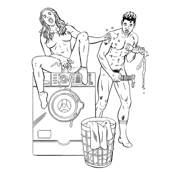 Orgasms Everywhere Colouring Book - OSAS