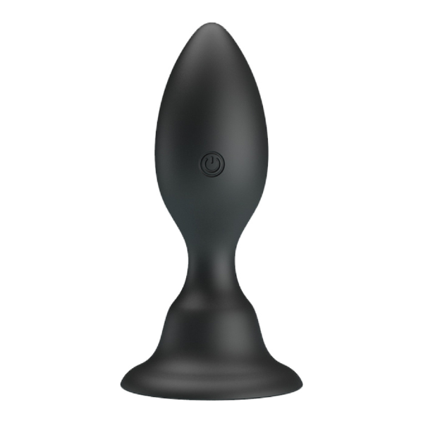 Vibrating Anal Plug (Black) - One Stop Adult Shop