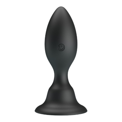 Vibrating Anal Plug (Black) - One Stop Adult Shop