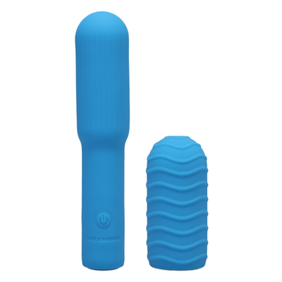 Elite - Rechargeable With Removable Sleeve (Sky Blue) - One Stop Adult Shop