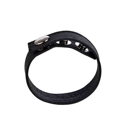 Leather C/b Strap Adjustable 3-snap - One Stop Adult Shop