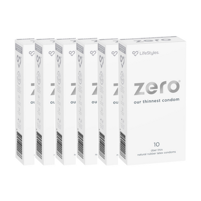 LifeStyles Zero 10's 6pk - One Stop Adult Shop