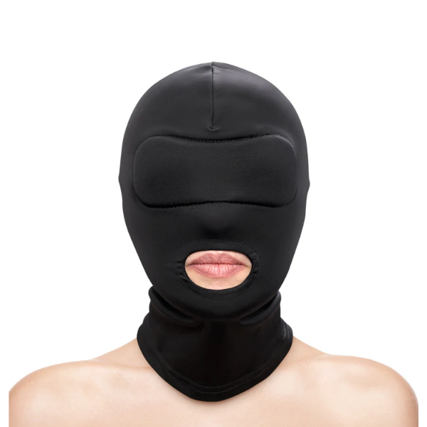 Fetish & Fantasy Mouth Hood Black - One Stop Adult Shop