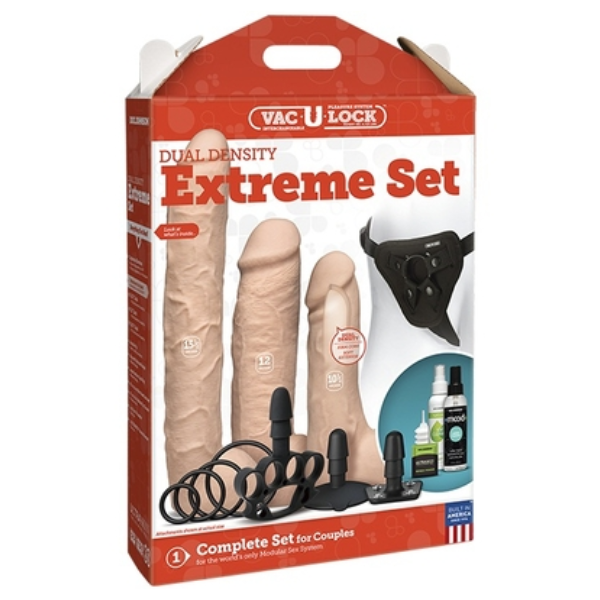 Vac-U-Lock Dual Density Extreme Set Vanilla - OSAS