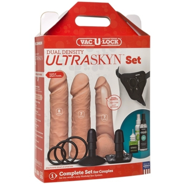 Vac-U-Lock Dual Density Ultraskyn Set Vanilla - OSAS
